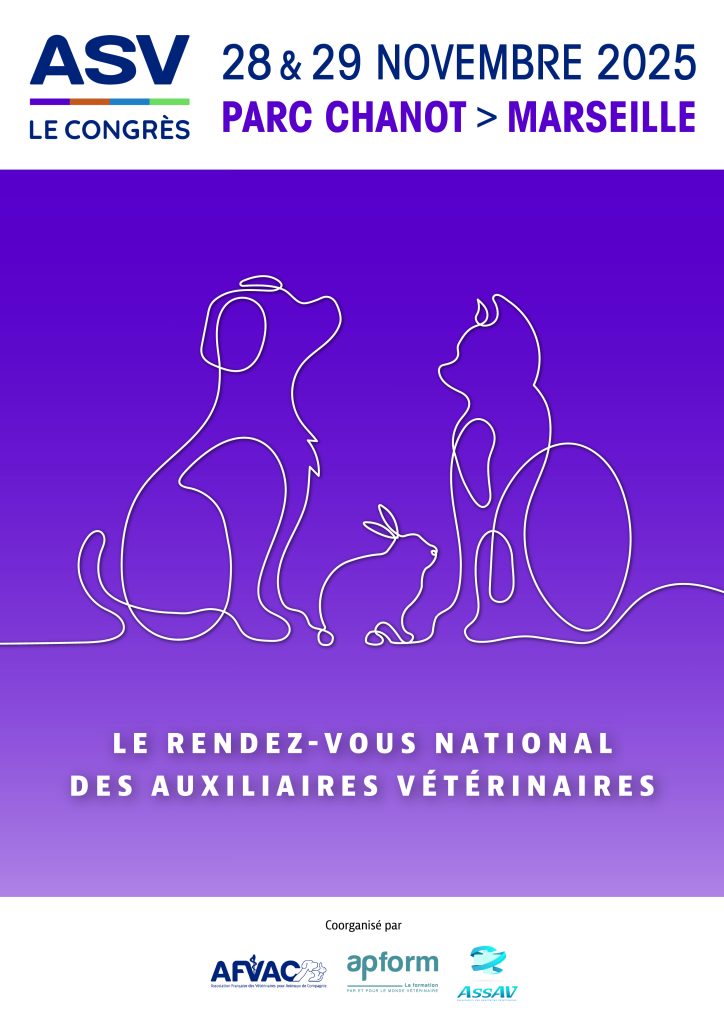 ASV le Congrès 2025 : Un événement incontournable pour les Auxiliaires Vétérinaires